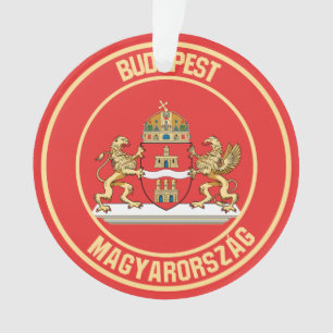 Ornamento Budapest Round Emblem