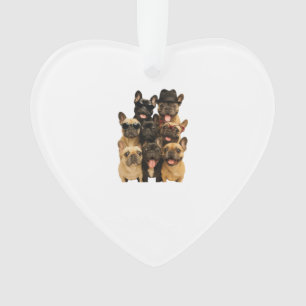 Ornamento Bulldog Francês