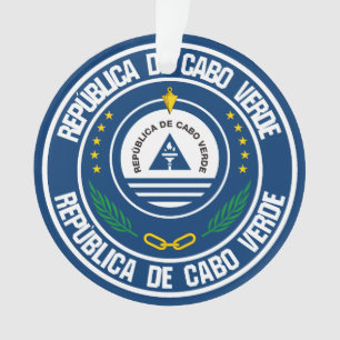 Ornamento Cabo Verde Round Emblem