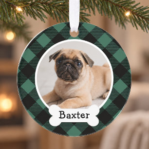 Ornamento Caçador Xadrez Personalizado Pet Cachorrinho Cacho