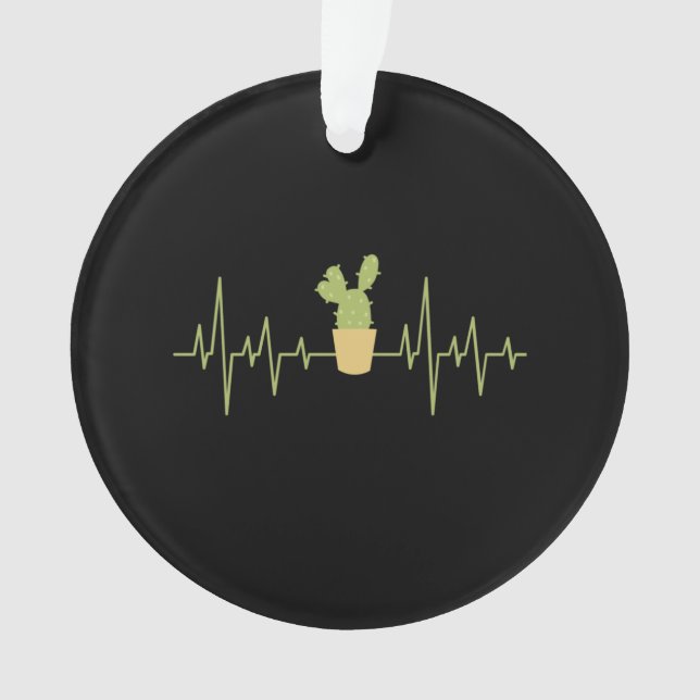 Ornamento Cactus Heartbeat (Frente)