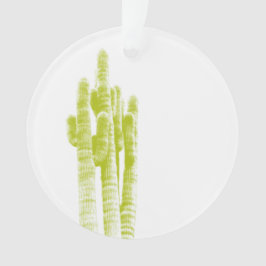 Ornamento Cactus Photo Art I Love Arizona Desert Modern Dive