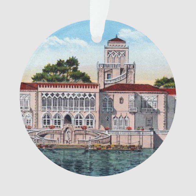 Ornamento Ca'da'Zan de Sarasota (Frente)