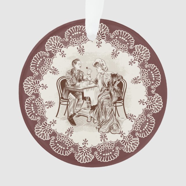 Ornamento café e amor (Frente)