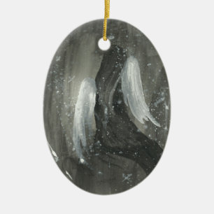 Ornamento caído do anjo