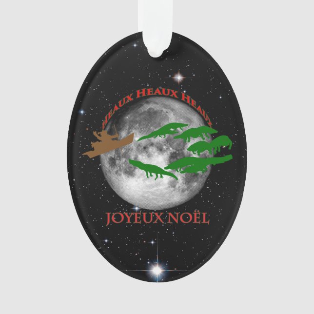 Ornamento Cajun Christmas (Frente)