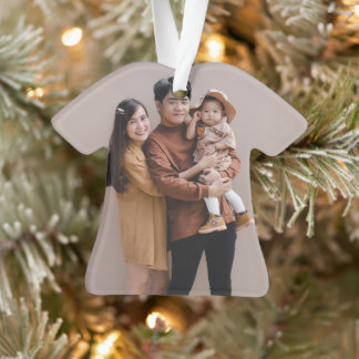 Ornamento Camisa de Acrílico Simples para Promoção de Marca
