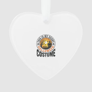 Ornamento Camisa de Gravura Vintage de Fantasia Assustadora 