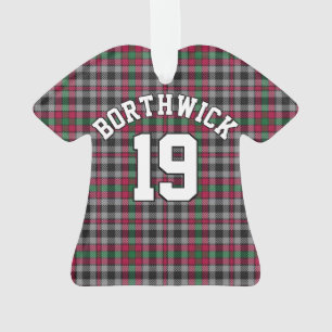Ornamento Camisa de Natal Clan Borthwick Tartan
