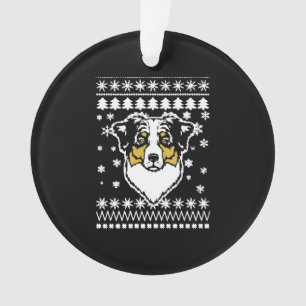 Ornamento Camisa de Natal de Pastor Australiana