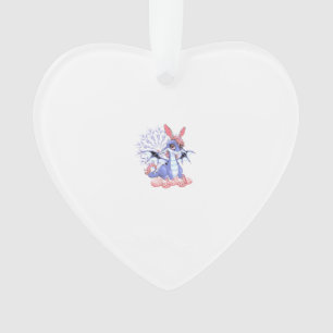 Ornamento Camisa de Páscoa de Coelho Dragão Anime Fofo Menin