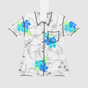 Ornamento Camisa havaiana do hibiscus do jardim da