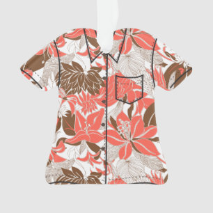 Ornamento Camisa tropical do Protea do lírio de Havaí do