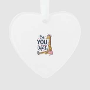 Ornamento Camisa Vintage De Patins De Roda Girafa Be You Tif