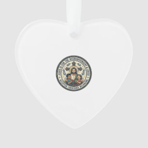 Ornamento Camiseta de Encorajamento Neurodivergente Jesus In