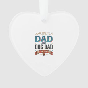 Ornamento Camiseta Desenho Gravura Vintage Pai de Cachorro_1