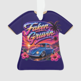 Ornamento Camiseta Gráfica do Havaí