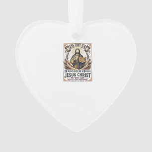 Ornamento Camiseta Jesus Surfando Fé Inspiradora