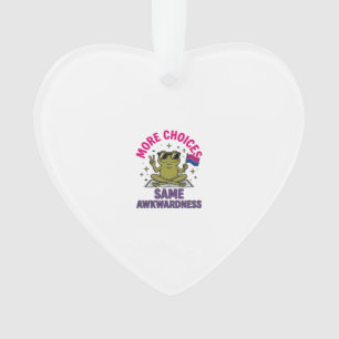 Ornamento Camiseta Orgulho do Sapo Bi Divertido Design_1