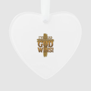 Ornamento Camiseta Tipografia Vintage Cruz Cristã Deus Vence