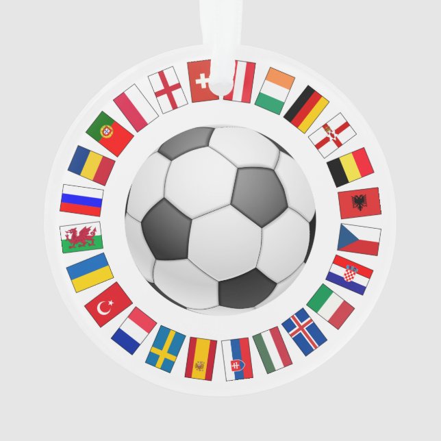 Ornamento Campeonato Europeu de Futebol de 2016 (Verso)