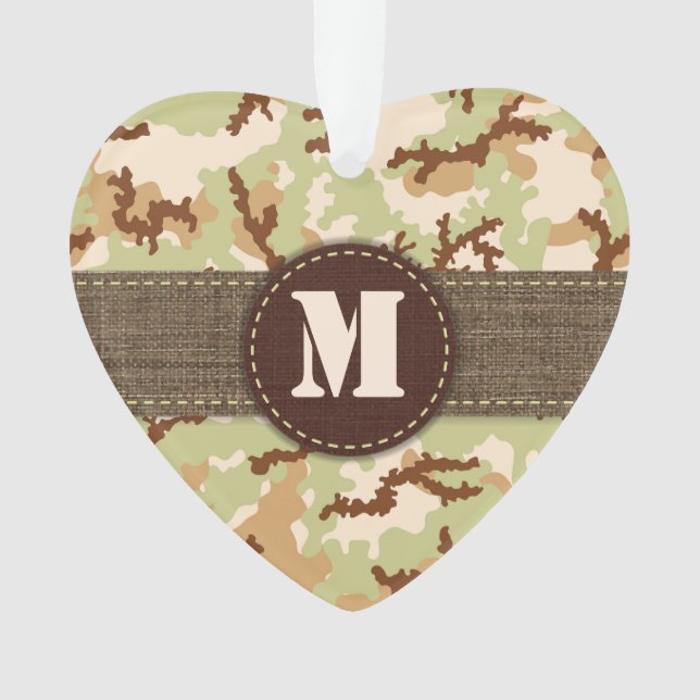 Ornamento Camuflagem do deserto (Frente)