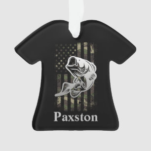 Ornamento Camuflagem Personalizada - Pesca de Bandeira dos E