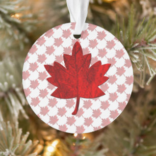 Ornamento Canada-Maple Leaf por Shirley Taylor