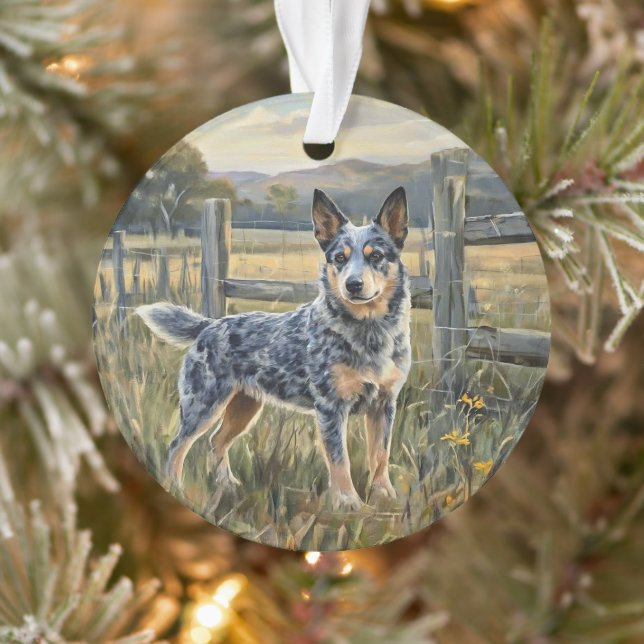 Ornamento Cão Bovino Australiano (Árvore)