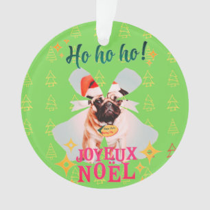 Ornamento cãozinho de Natal