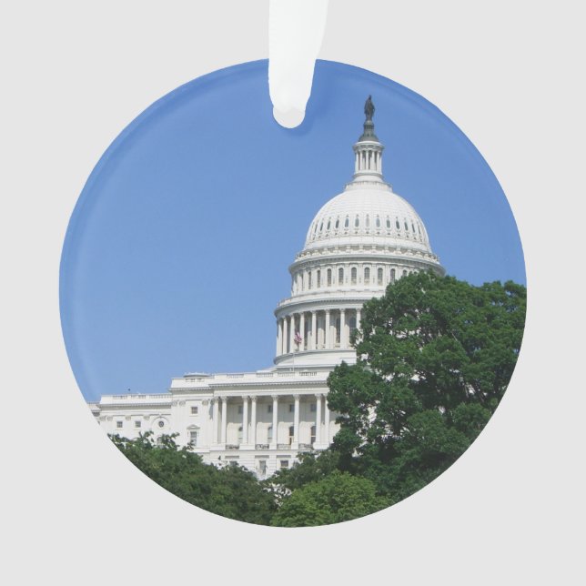 Ornamento Capitólio em Washington DC (Frente)