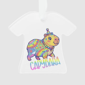 Ornamento Capybara Kid Core Colorful Art Y2Ktype