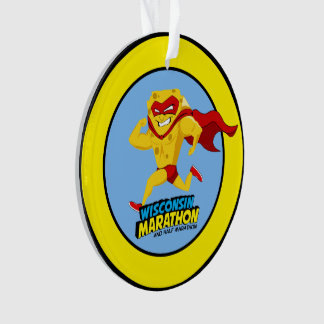 Ornamento Cargo-Maratona da maratona de Wisconsin