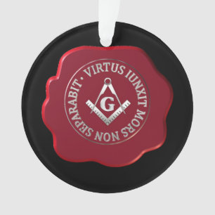 Ornamento Carimbo de cera maçônica