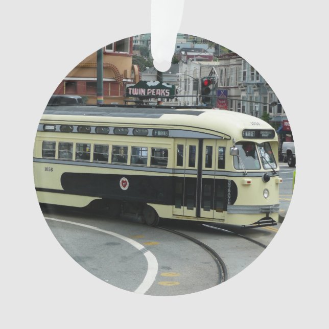 Ornamento Carro a cabo San Francisco (Frente)