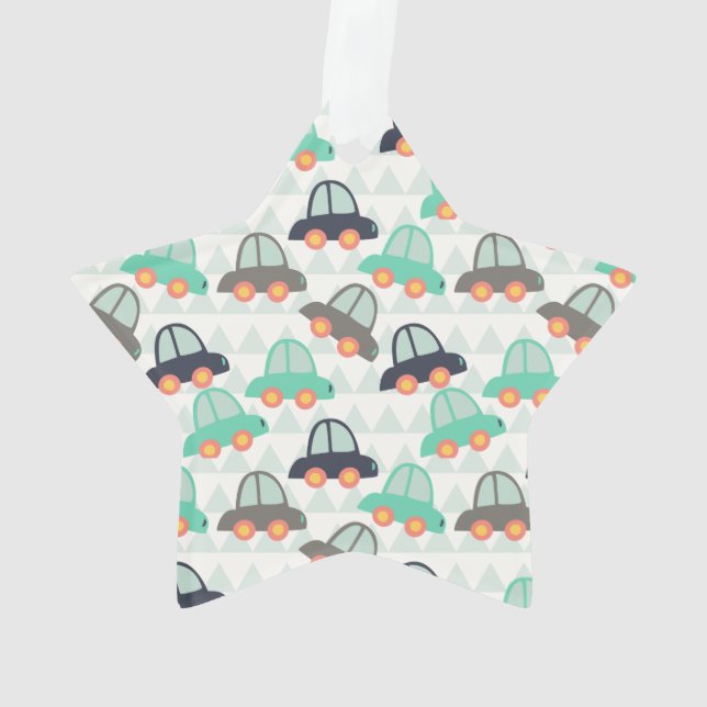 Ornamento Carros e mais carros (Verso)