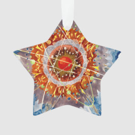 Ornamento Cartaz de arte famoso de arquitetura alpina