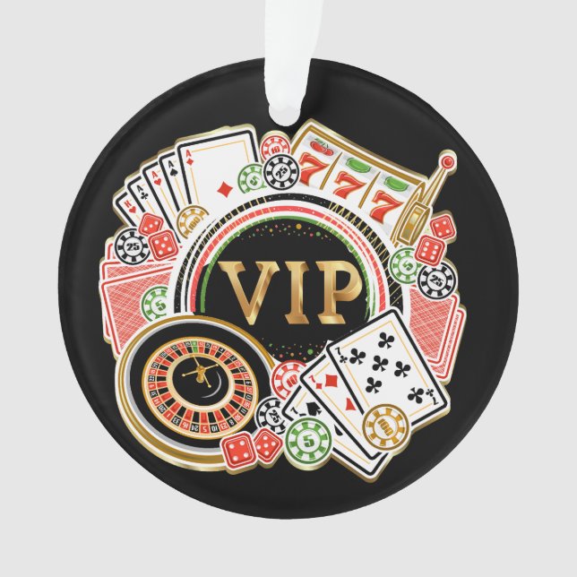 Ornamento Casino VIP Ornament (Frente)