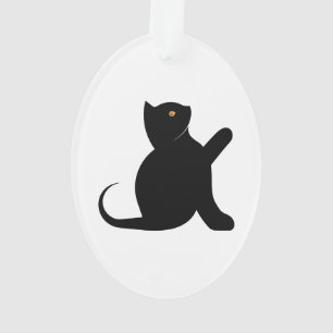 Ornamento Cat Say Hello