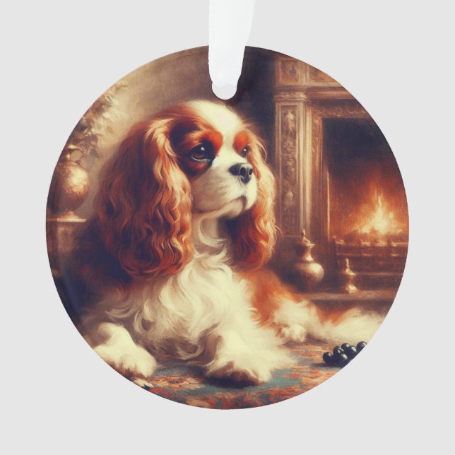 Ornamento Cavalier King Charles Spaniel (Frente)
