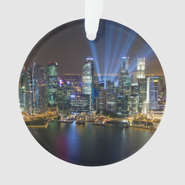 Ornamento Centro de Singapura - Lightshow (Frente)