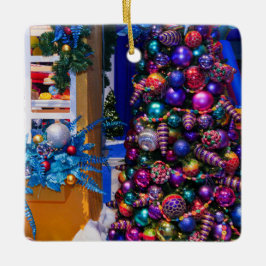 Ornamento Cerâmico da Árvore de Natal