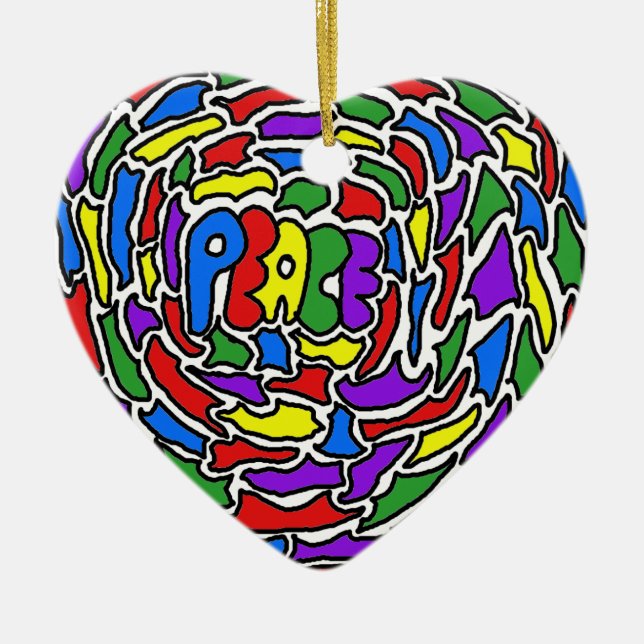 Ornamento Cerâmico da Paz (Frente)