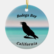 Ornamento cerâmico de Bodega Bay Souvenir