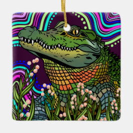 Ornamento cerâmico de ligador