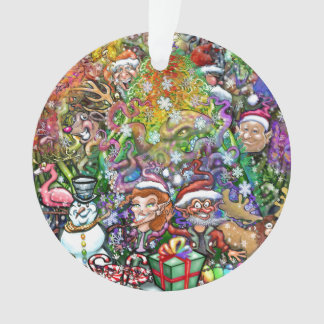 Ornamento Cerâmico de Natal