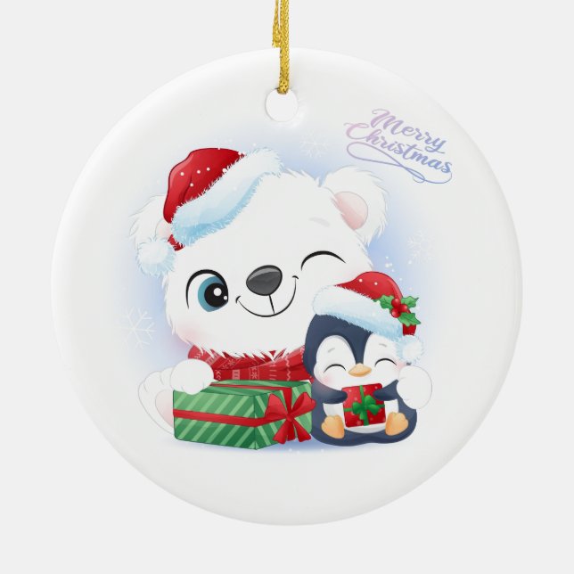 Ornamento Cerâmico de Natal (Traseira)