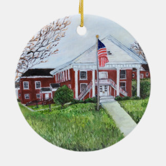 Ornamento cerâmico do tribunal