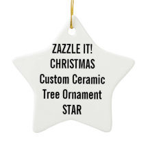 Ornamento cerâmico feito sob encomenda da árvore