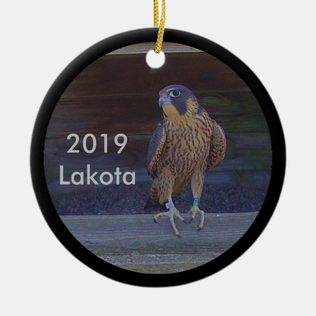 Ornamento Cerâmico Lakota 2019 (Frente)